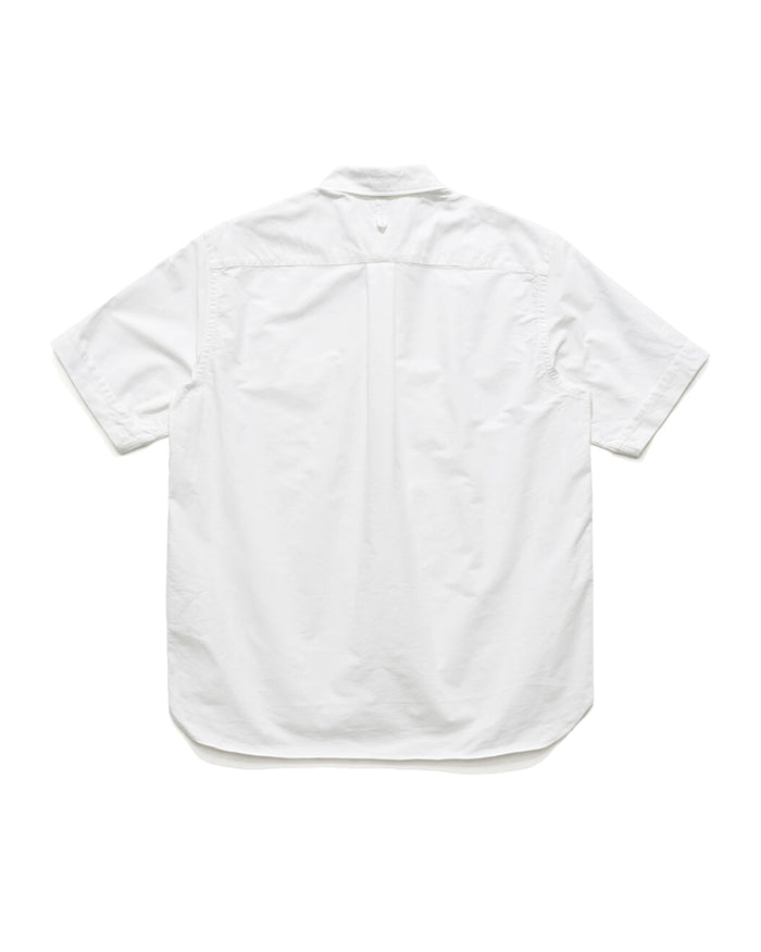 Eastlogue Regular Half Shirt in White Oxford