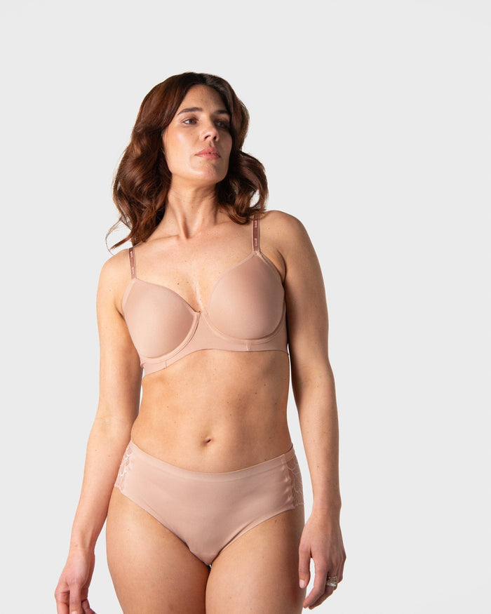 Hotmilk Evolve Effortless Cashmere bra — smooth everyday fit with flexiwire support