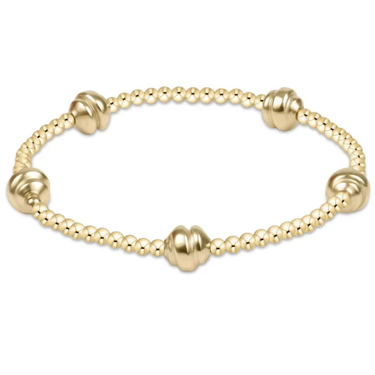 EN-Admire Gold Bracelet  2.5mm Bead Bracelet