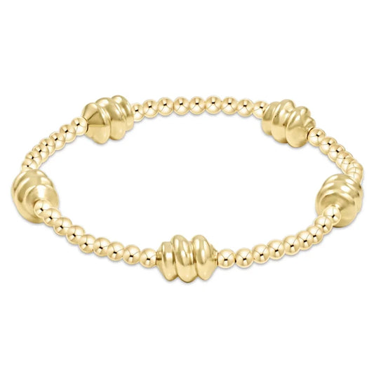 EN Extends- Admire Gold 3mm Bead Bracelet