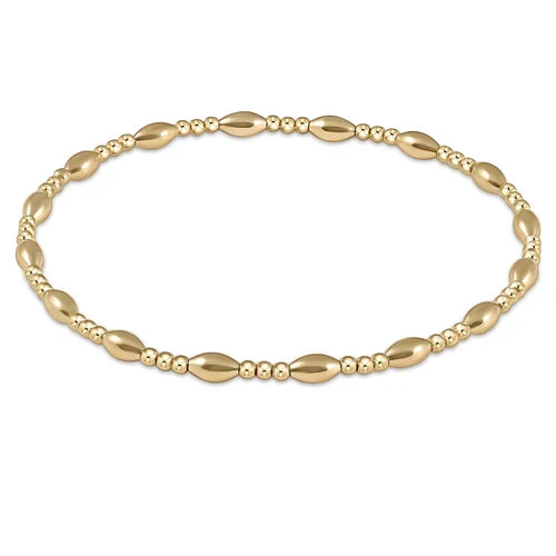 EN-Harmony Sincerity 2mm Gold Bead Bracelet