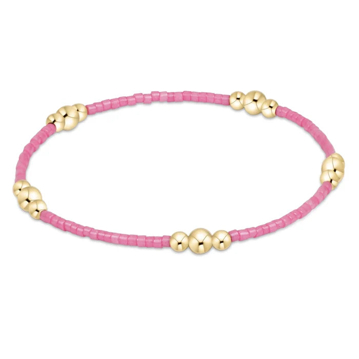 EN-Hope Purpose Gold Bead Bracelet-Spring Collection