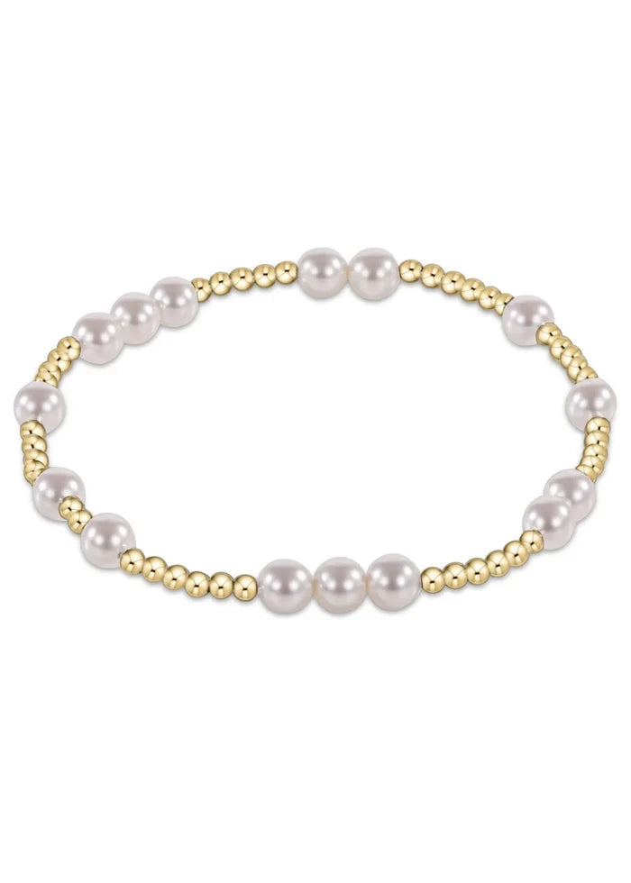 EN-Hope Unwritten 5mm Pearl Bracelet