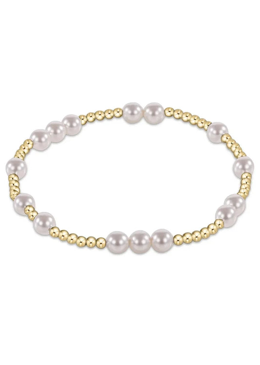 EN-Hope Unwritten 5mm Pearl Bracelet