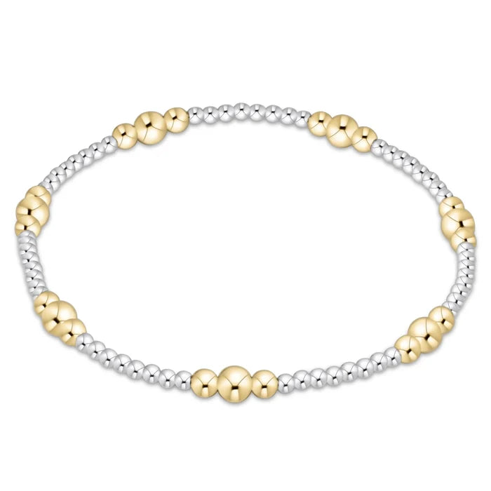 EN-Purpose Mixed Metal 4mm Bracelet