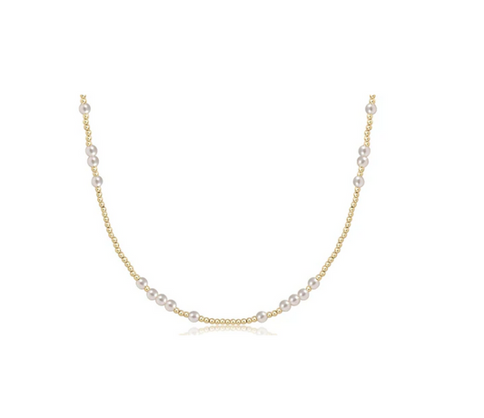 Enewton - Choker Hope Unwritten - 4mm Pearl - Findlay Rowe Designs