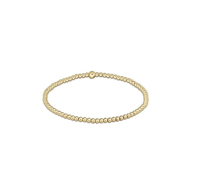 Enewton - classic gold 2.5mm bead bracelet - Findlay Rowe Designs