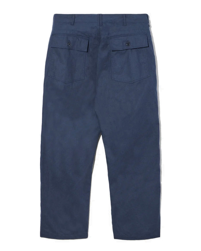Engineered Garments Fatigue Pant in Navy 10oz. Duck Canvas