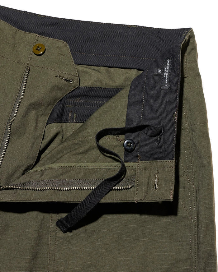 Engineered Garments Fatigue Pant in Olive Heavy Cotton Ripstop