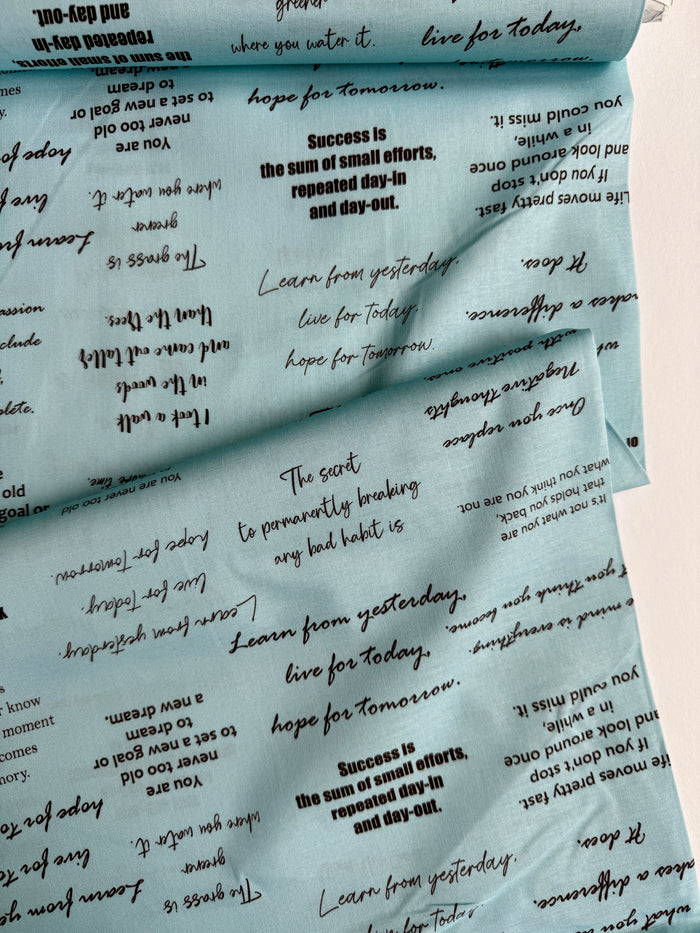 English Combination -  Blue - Textile Pantry