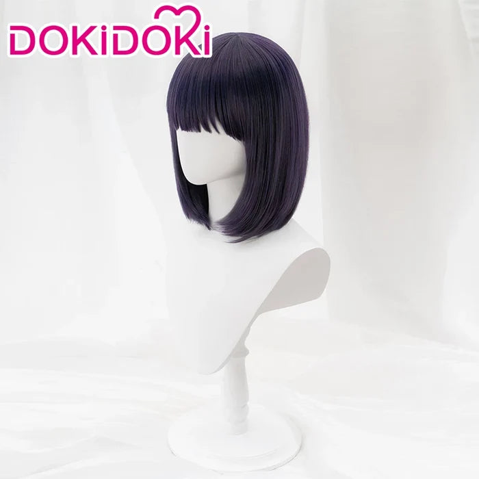 【EU Local Shipping】DokiDoki Anime Cosplay Wig Short Straight Purple Hair
