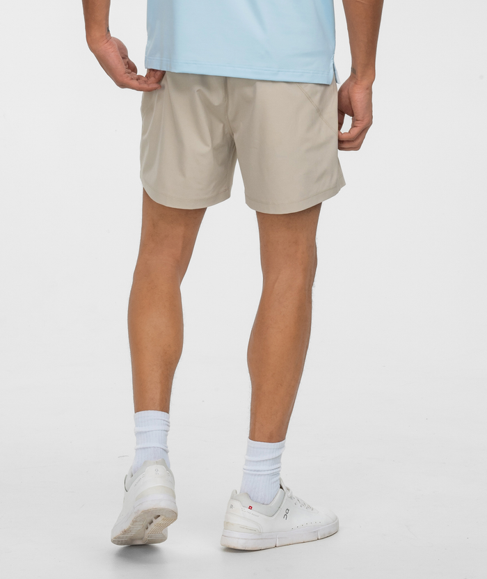 Everyday Unlined Hybrid Shorts 5.5” - Pelican