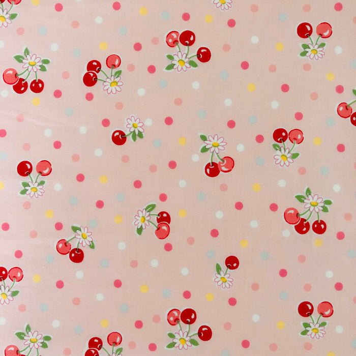 Exclusive Cherry Drop - Light Pink - Atsuko Matsuyama - 30's Collection - Yuwa