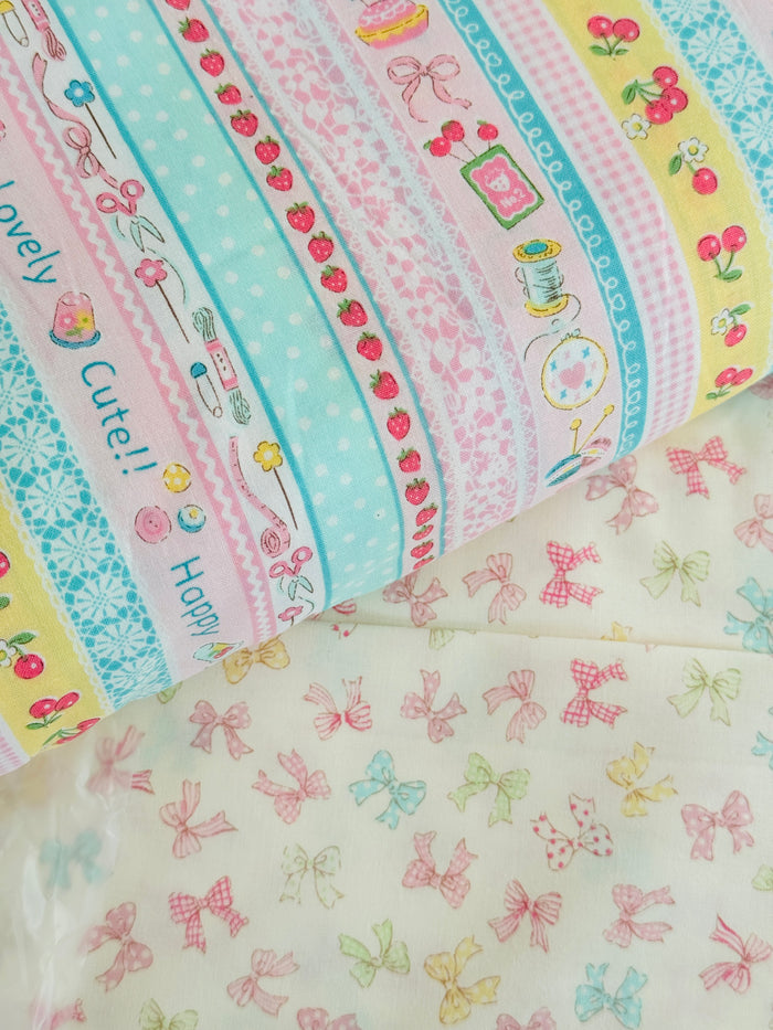 EXCLUSIVE Sewing Ribbon -Pale - Atsuko Matsuyama - 30's Collection - Yuwa