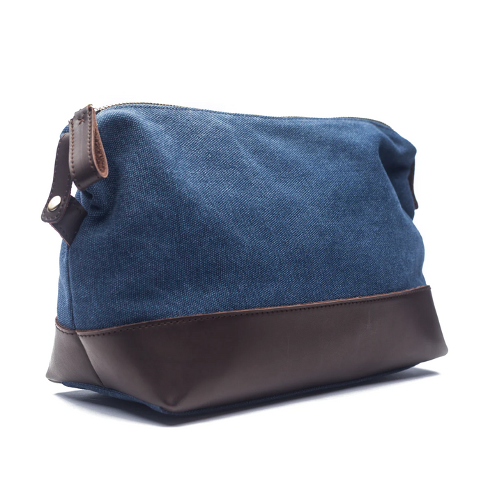 Excursion Deluxe Dopp Kit - BLUE/BROWN