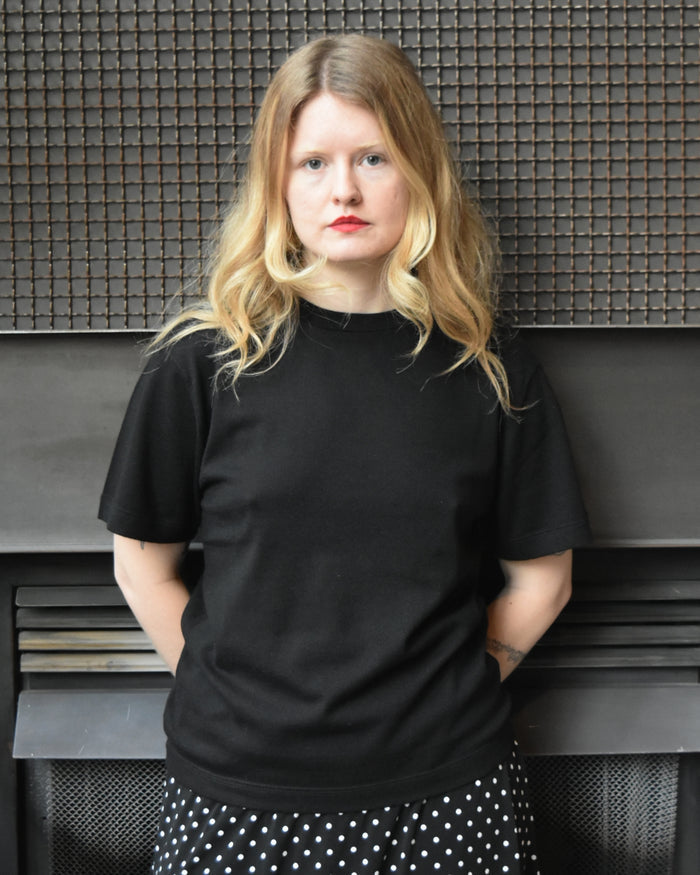 Extreme Cashmere Cotton Cashmere n°268 Cuba Tee in Raven