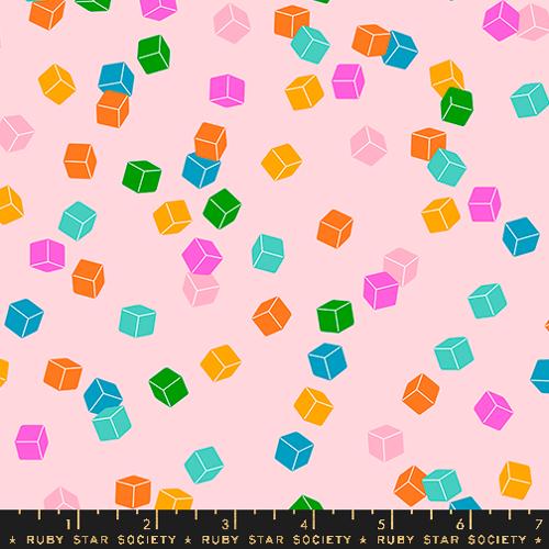 Eye Candy - Cuby - Cotton Candy - Ruby Star - Moda
