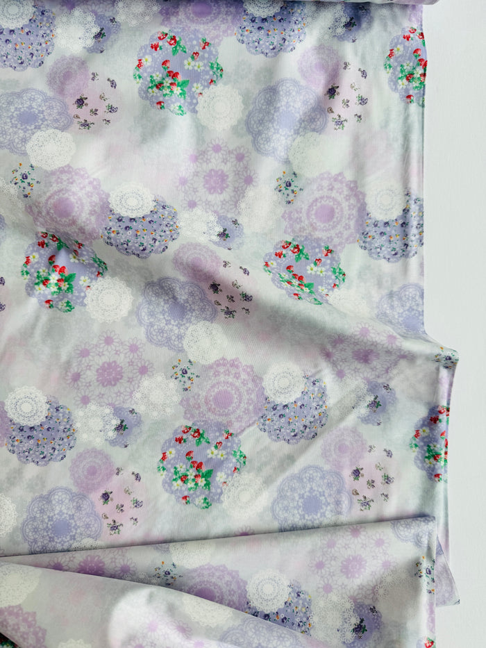Fancy Lace Paper - Reprint - Purple - Atsuko Matsuyama - 30's Collection - Yuwa