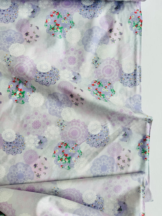 Fancy Lace Paper - Reprint - Purple - Atsuko Matsuyama - 30's Collection - Yuwa