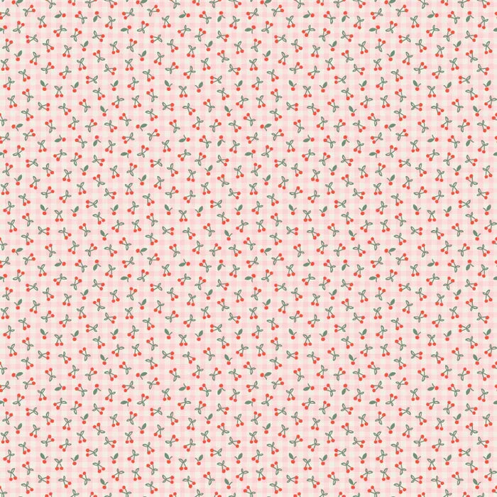 Farmhouse Fancy - Cherry Pie - Pink - Elea Lutz - Poppie Cotton