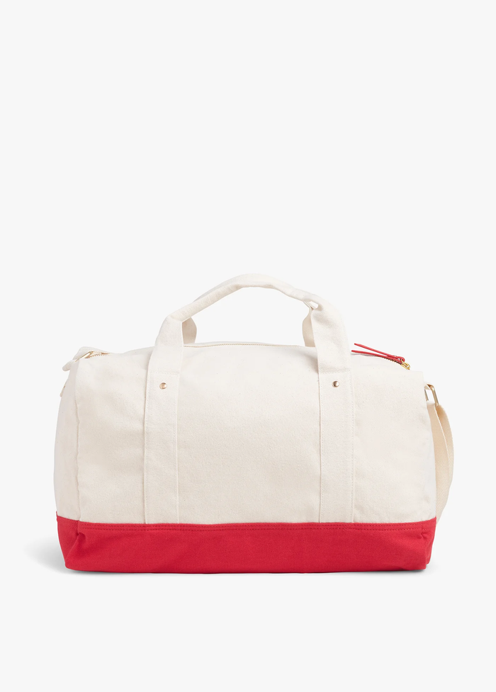 Favorite Daughter Canvas Duffle Bag - Red