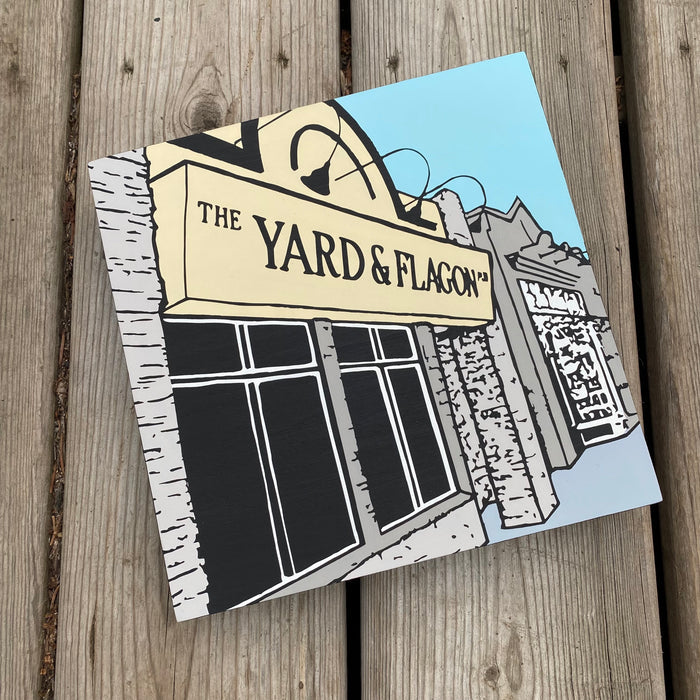 Febe and Frona - Assorted Art Signs (8x8)
