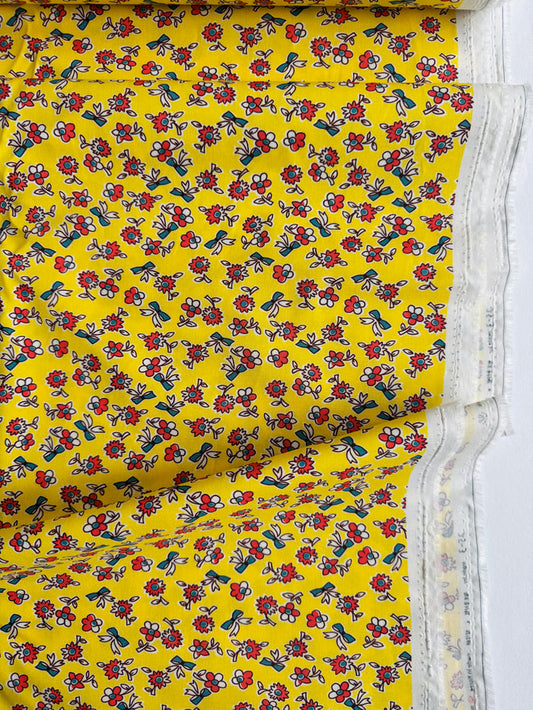 Floral and Bow - Yellow - MomNSon