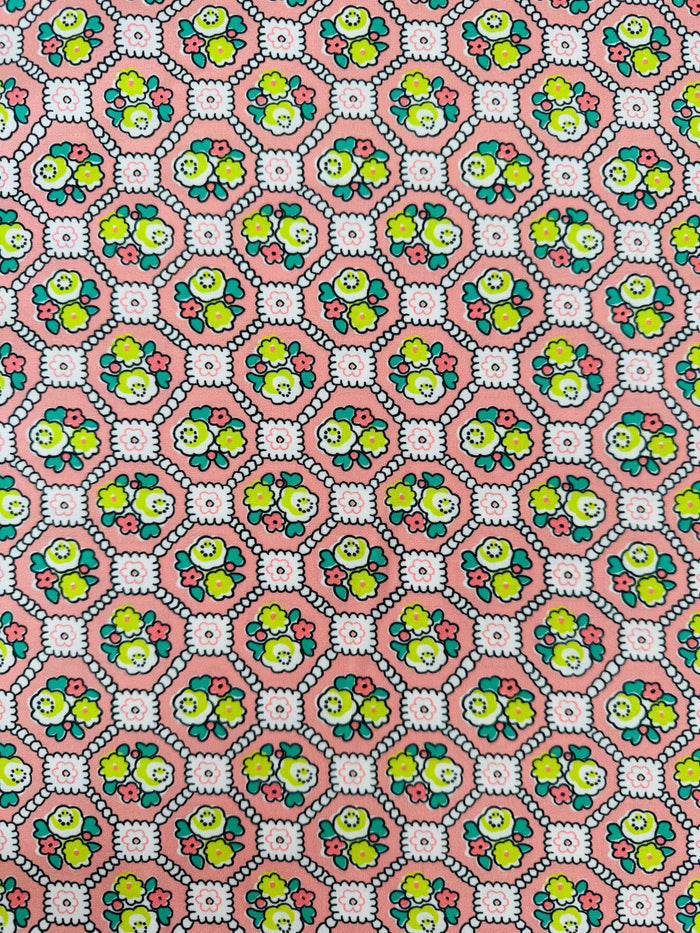Floral Tile - Pink - MomNSon