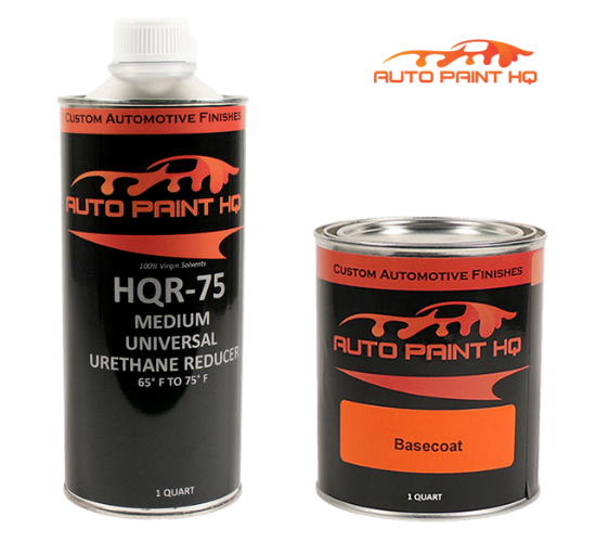 Ford UJ Sterling Gray Basecoat With Reducer Quart (Basecoat Only)