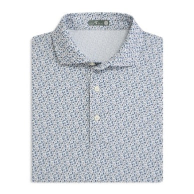Forestfall Printed Polo - Fossil