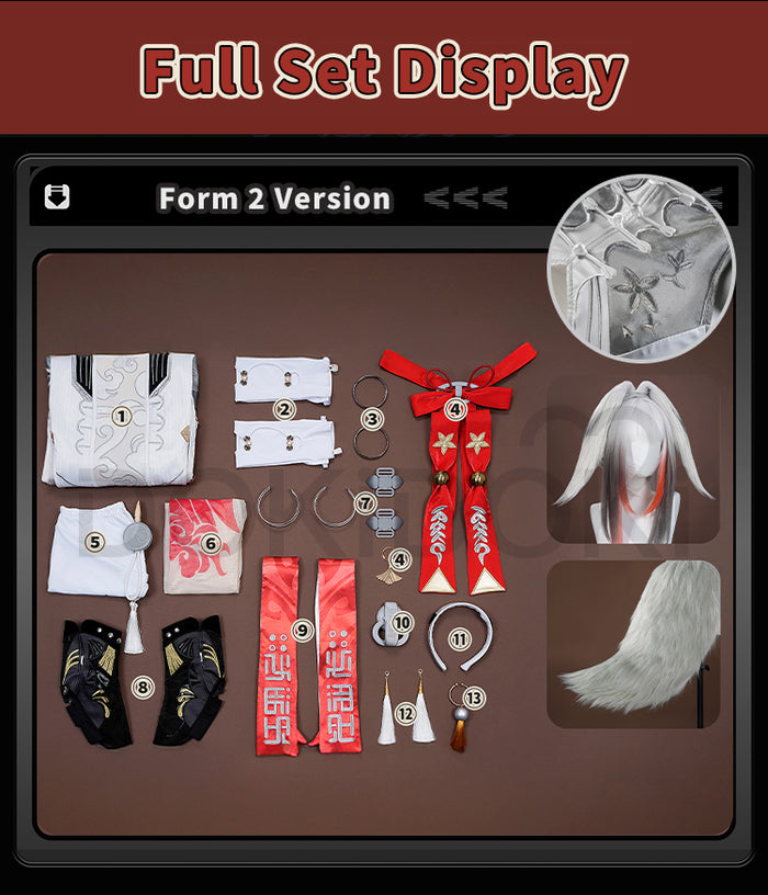 Form 2 Ver. / 【Costume+Ears+Tail】-S-Order Processing Time Refer to Description Page