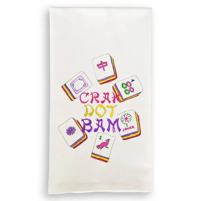 Pink Yellow Purple Mahjong Tiles