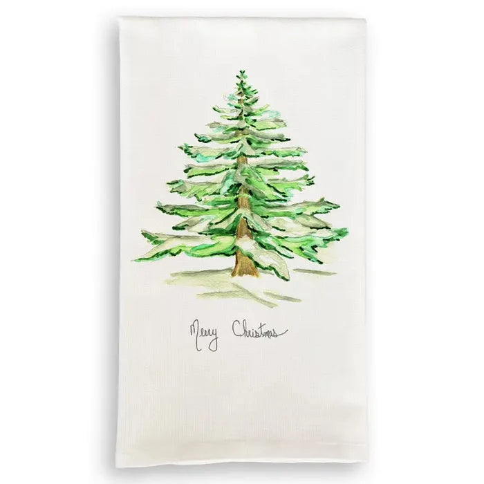 Wintry Tree Merry Xmas