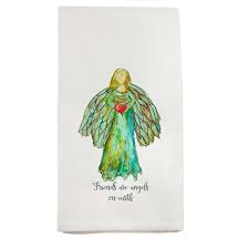 French Graffiti Dish Towels