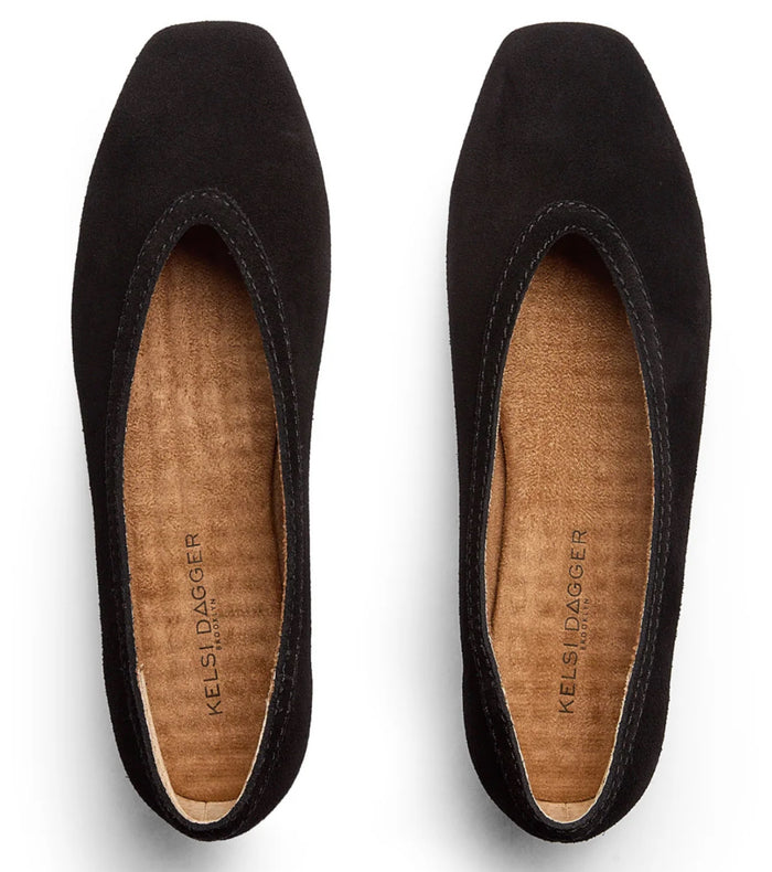 Freya Ballet Flats - Black