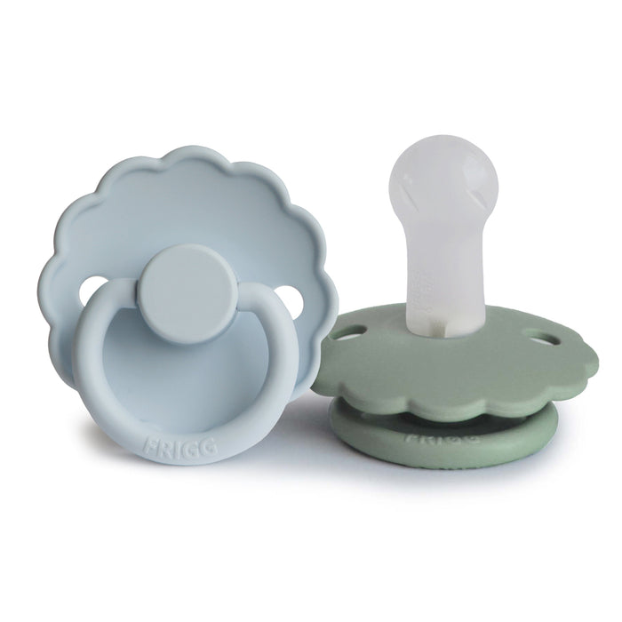 FRIGG Daisy Silicone Pacifier 2-Pack - Babies in Bloom