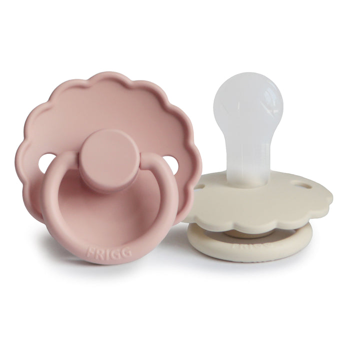 FRIGG Daisy Silicone Pacifier 2-Pack - Babies in Bloom