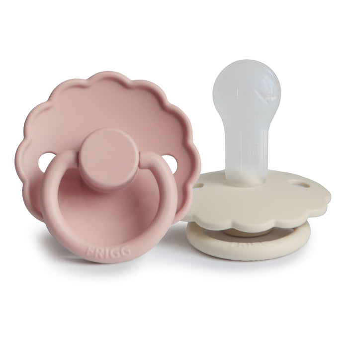 FRIGG Daisy Silicone Pacifier 2-Pack - Babies in Bloom