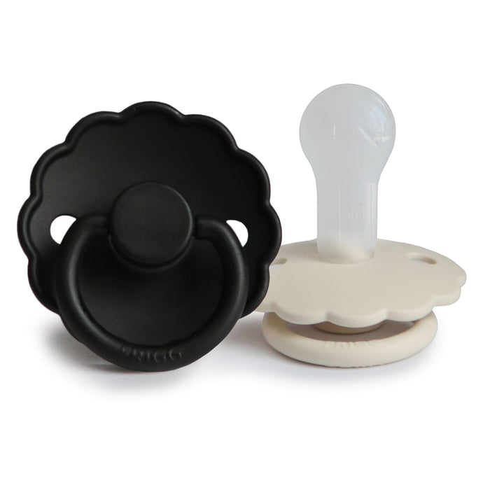 FRIGG Daisy Silicone Pacifier 2-Pack - Babies in Bloom