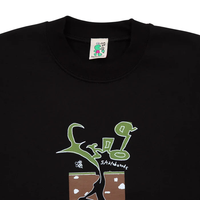 FROG - INSTAGRAM ADS CREWNECK BLACK
