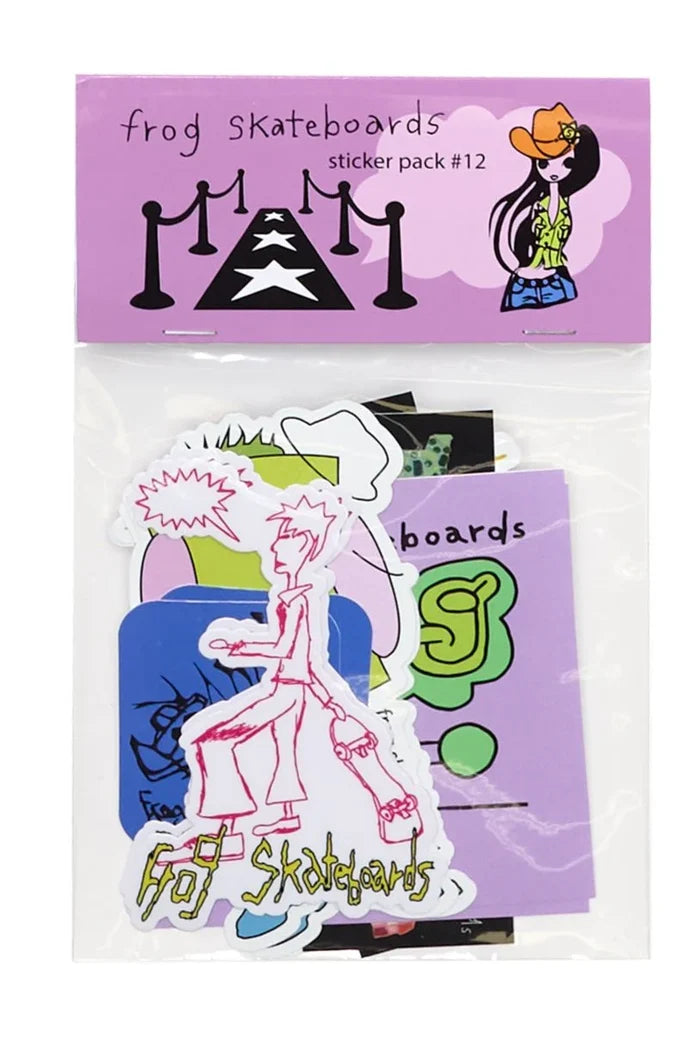 FROG - STICKER PACK #12
