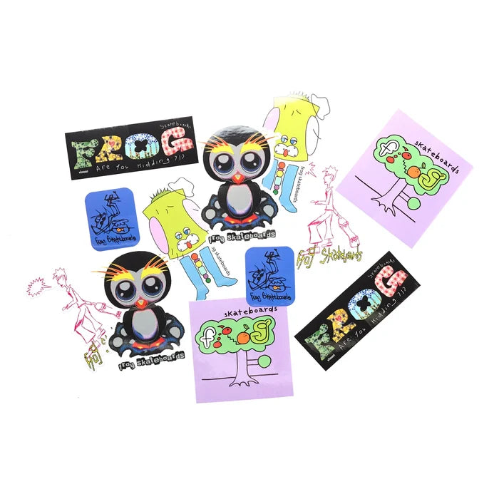 FROG - STICKER PACK #12