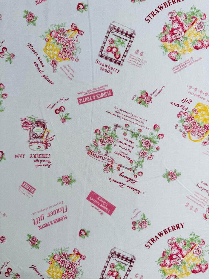 Fruit Gifts - Red (D) - 30's Collection - Atsuko Matsuyama - Yuwa