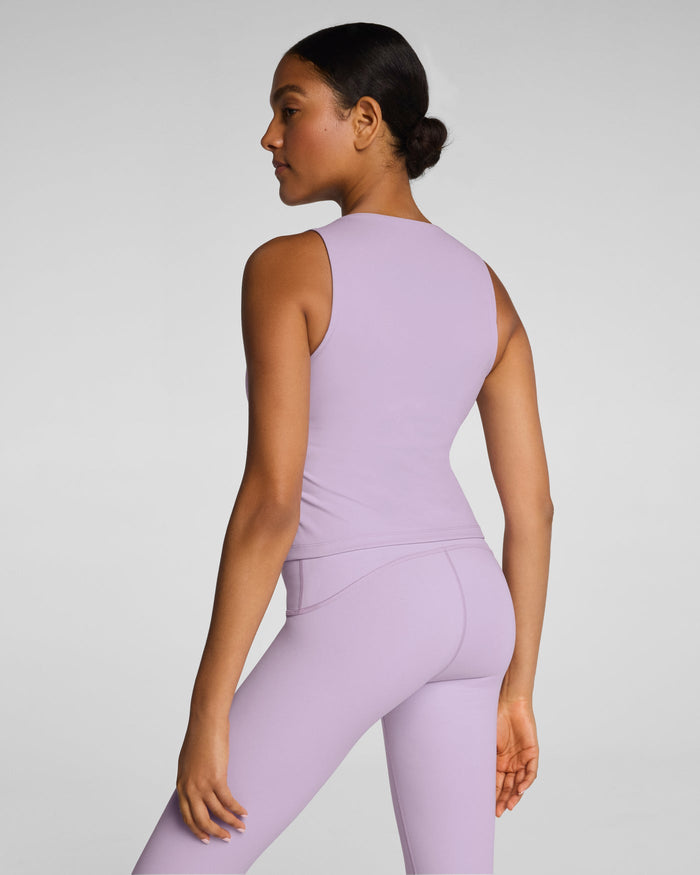 Get Moving Square Neck Shelf Tank - Verbena