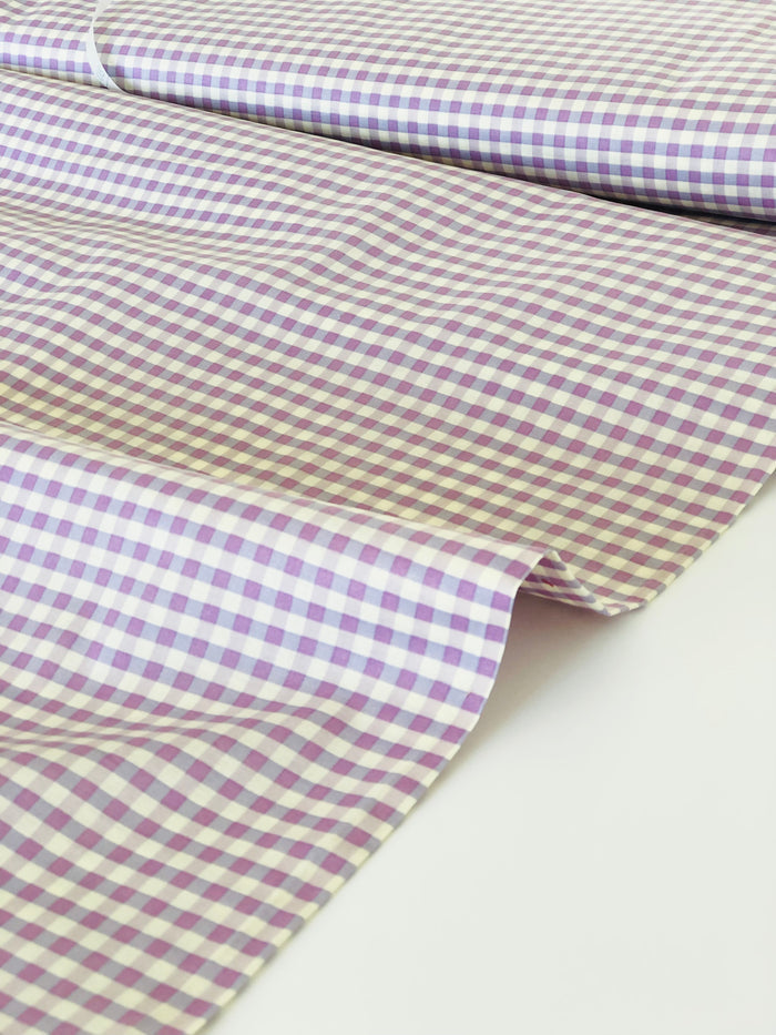 Gingham Check - Violet - Live Life Collection - Yuwa
