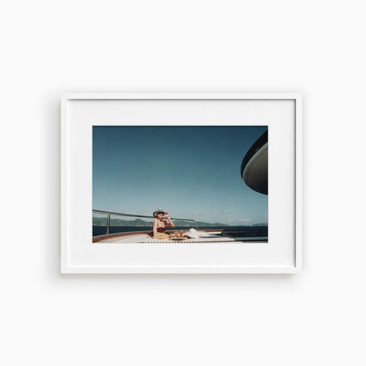 Girl on a Boat , Photograph by Girl on a Boat Tappan