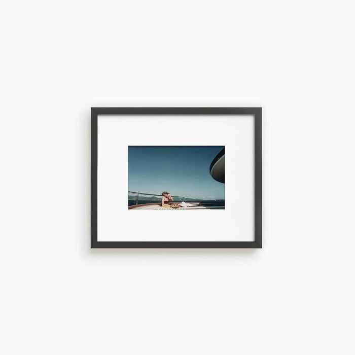 Girl on a Boat , Photograph by Girl on a Boat Tappan