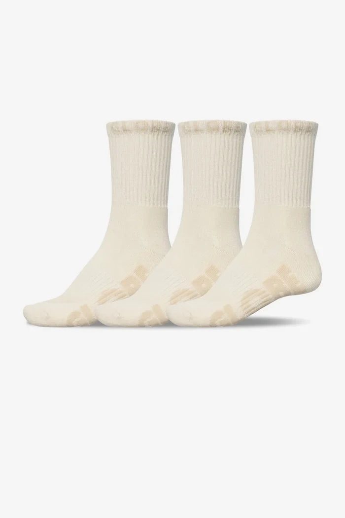 GLOBE - BLEACH FREE CREW SOCK 3 PACK