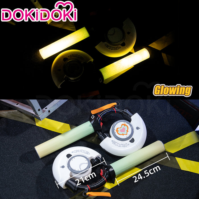 【Glowing】DokiDoki Game Zenless Zone Zero Cosplay Aria Weapon Prop Energy Pulse ZZZ