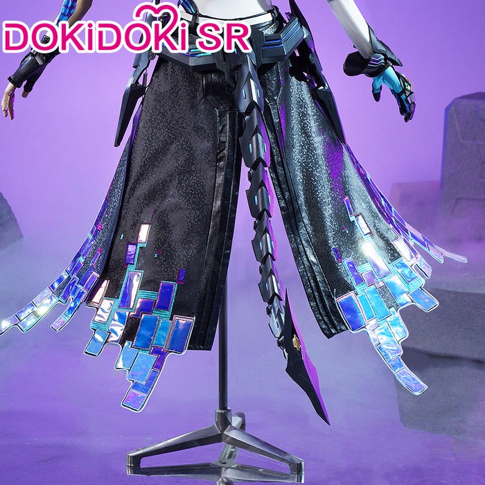 【Glowing】DokiDoki-SR Honkai: Star Rail Cosplay Silver Wolf LV.999 Costume / Tail Planarcadia SP